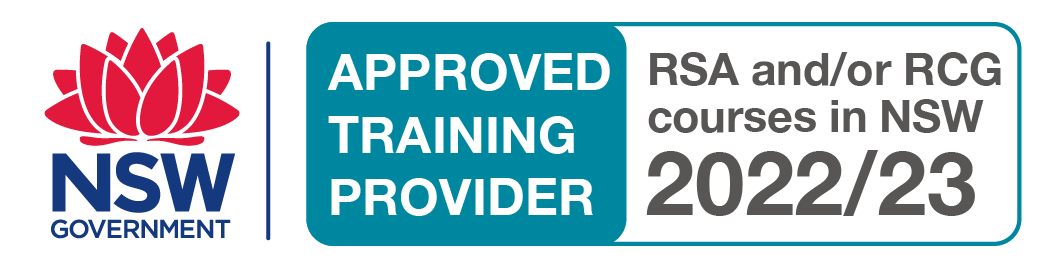 NSW Approved Training Provider - RSA/RCG 2022-2023