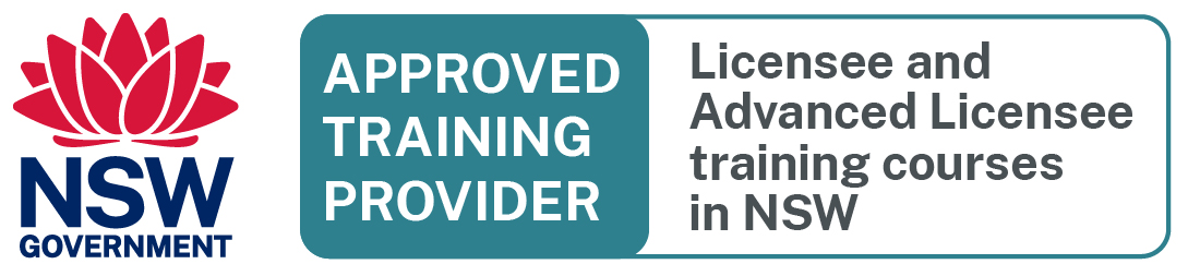 Approved Training Provider - Licensee and Advanced Licensee training courses in NSW 2022-2023